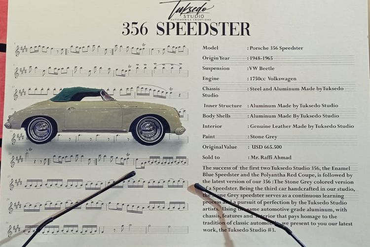 Spesifikasi Porsche 356 Speedster di JVWF 2022