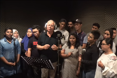 Rilis Video Musik, Najib Razak Ungkapkan Kesedihannya 