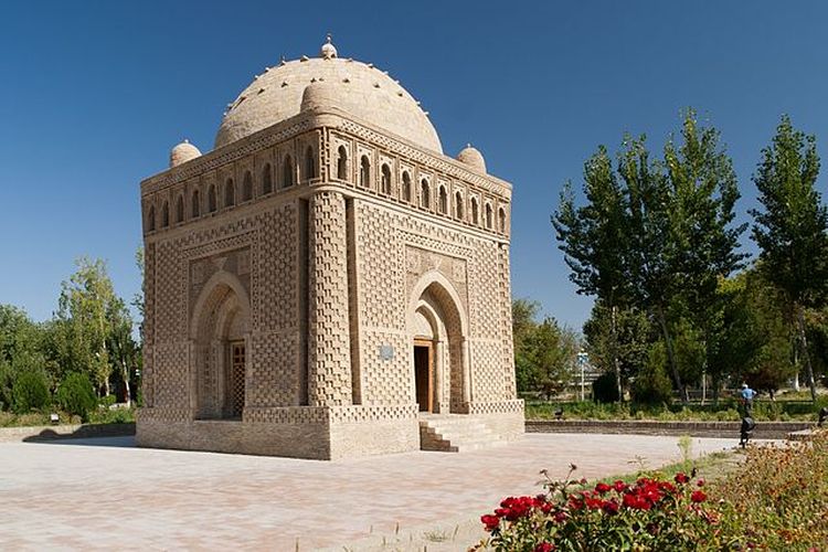 
Samanid mausoleum bukhara derivative2.jpg