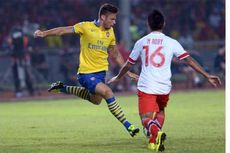 Wenger Senang Giroud Cetak Dua Gol ke Gawang Indonesia