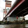 Dampak Kemarau, Sungai Musi di Palembang Surut 2 Meter
