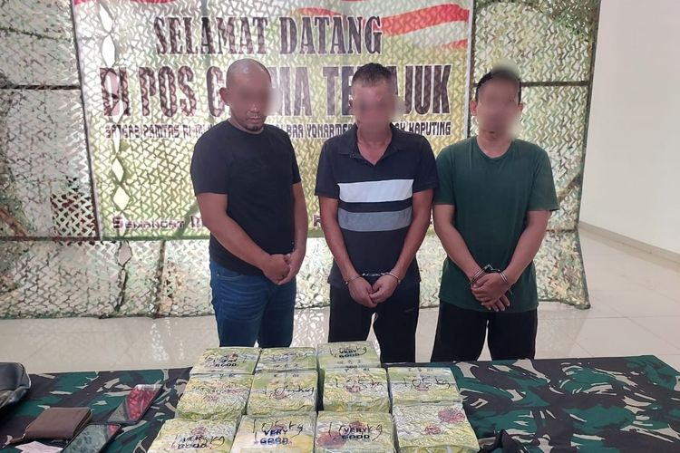 Penyelendupan narkoba jenis sabu 15,57 kilogram, melalui jalur tikus perbatasan Indonesia-Malaysia di Sempadan, Kecamatan Paloh, Kabupaten Sambas, Kalimantan Barat (Kalbar) digagalkan. 