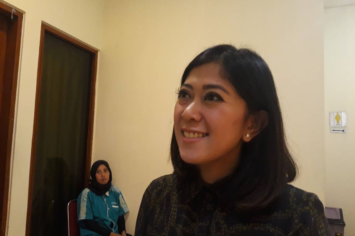 Ketua DPP Partai Golkar Meutya Hafid di kantor DPP Golkar, Slipi, Jakarta Barat, Rabu (20/11/2019).