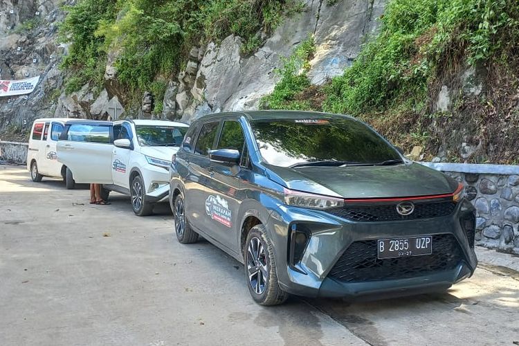 All New Daihatsu Xenia 1.5 R MT yang digunakan dalam Merapah Trans-Jawa 2024 Pesona Pesisir Selatan Jawa