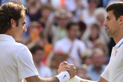 Djokovic Unggulan Teratas, Federer Kedua di AS Terbuka