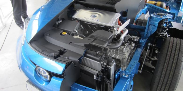 Fuel cell yang digunakan Toyota Mirai