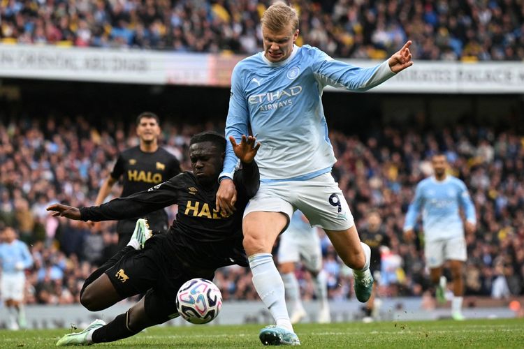 Man City Libas Ipswich, Haaland dan Maresca Ciptakan Rekor Baru