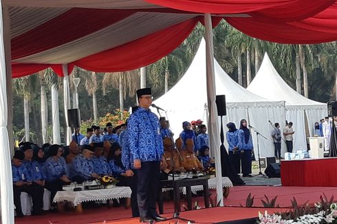 Peringatan Hari Pahlawan, Anies Baswedan Singgung Ketimpangan di Jakarta