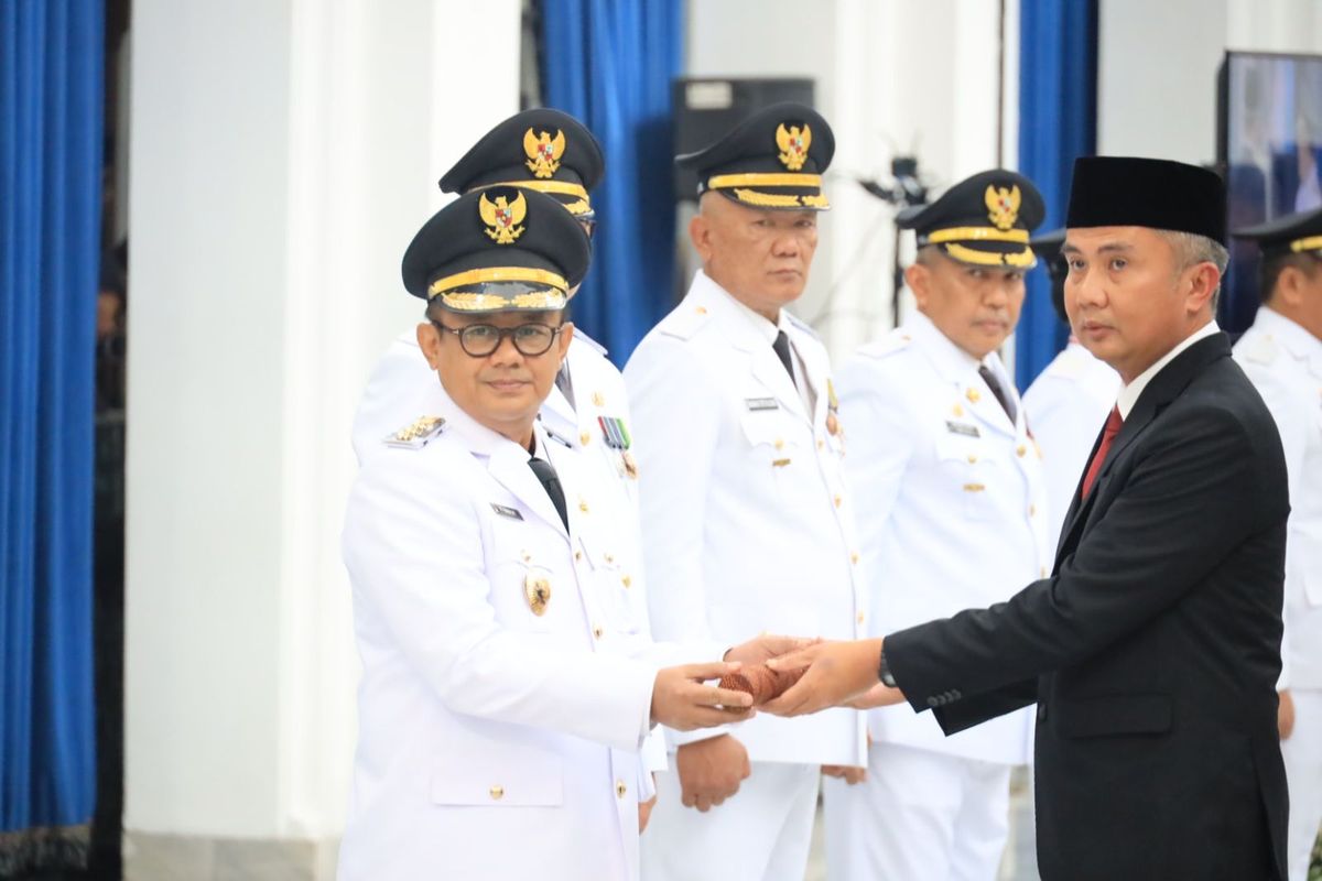 Gantikan Tri Adhianto, Raden Gani Muhammad Resmi Dilantik Jadi Pj Wali ...