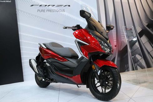 Susul PCX 160, Honda Forza Pakai Bodi Baru