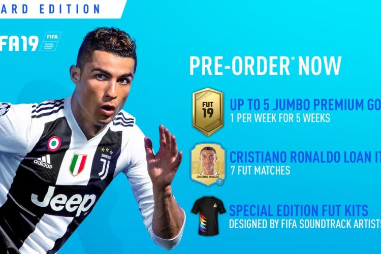 Gim FIFA 19 akan dirilis pada 28 September 2018. 