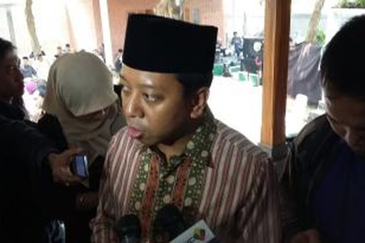 Ketua Umum PPP hasil Muktamar Surabaya, M Romahurmuziy, saat ditemui di Ciganjur, Jakarta Selatan, Minggu (26/7/2015).