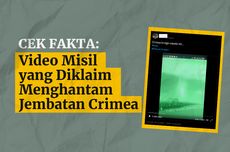 INFOGRAFIK: Cek Fakta, Benarkah Video Misil Hancurkan Jembatan Crimea?