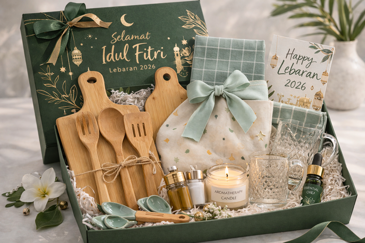 Hampers lebaran peralatan dapur minimalis