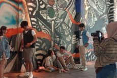 Sekelompok Anak Muda Manfaatkan Terowongan Kendal untuk Syuting Video Promosi Kafe