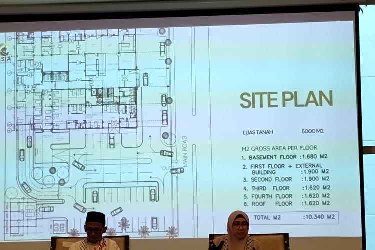Denah RSIA Indonesia yang Akan Dibangun di Gaza Senilai Rp 402 Miliar