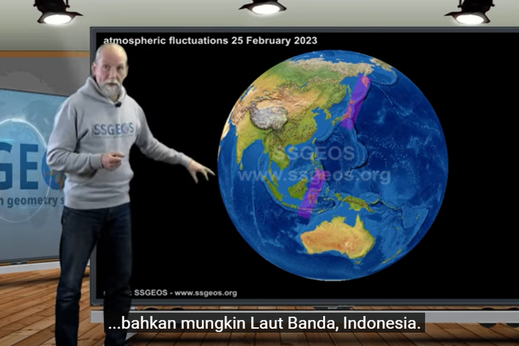 Peneliti SSGEOS, Frank Hoogerbeets, prediksi gempa di Indonesia