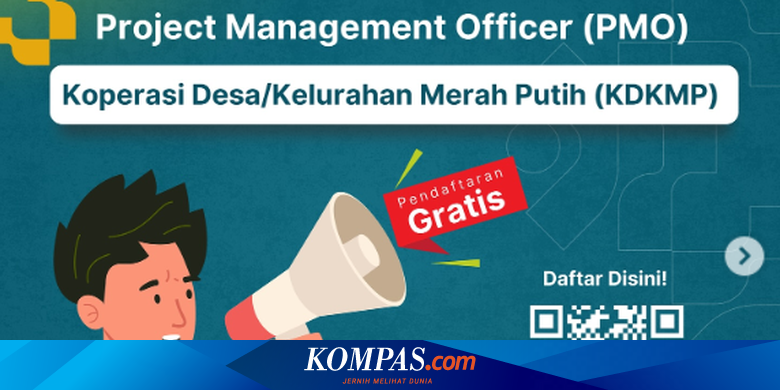 Kemenkop Buka Ribuan Lowongan PMO Kopdes Merah Putih, Gaji Rp 7-8 Juta