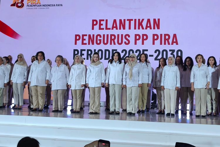 DPP Gerindra Resmi Lantik 99 Pengurus Baru PP PIRA, Ini Pesan dari Prabowo
