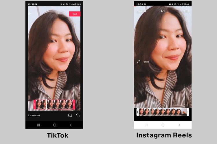 Perbedaan TikTok dan Instagram Reels
