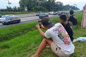 Lambaian Tangan, Hiburan bagi Pemudik yang Terjebak Macet di Tol