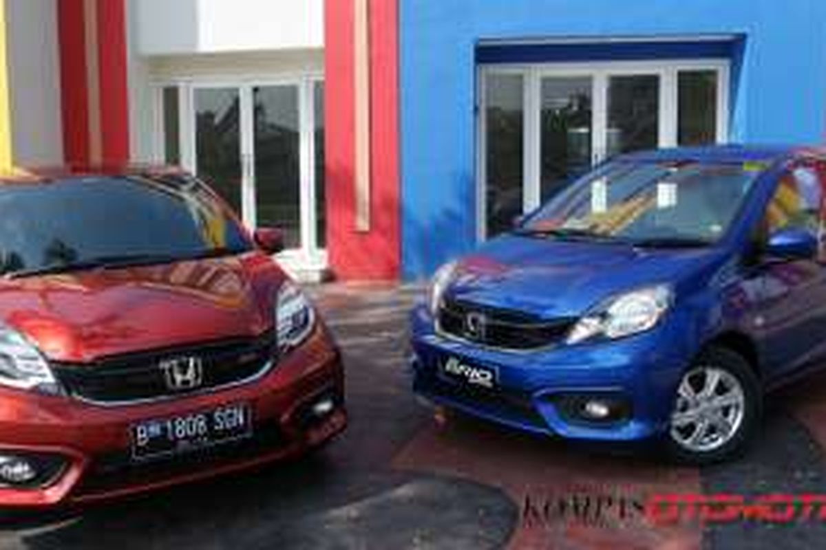 Honda Brio RS dan Brio Satya 2016.