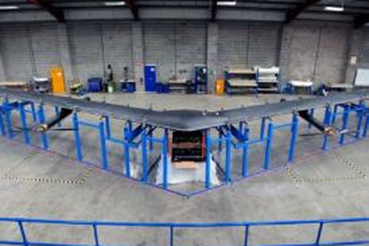 Aquila, drone pembawa wi-fi milik Facebook