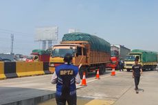 210 Kendaraan Besar Terjaring ODOL di Ruas Tol Jakarta-Tangerang