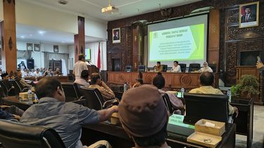 Lahan 800 Hektar Terdampak Jaringan Irigasi Rusak, Kelompok Tani Datangi DPRD Karanganyar