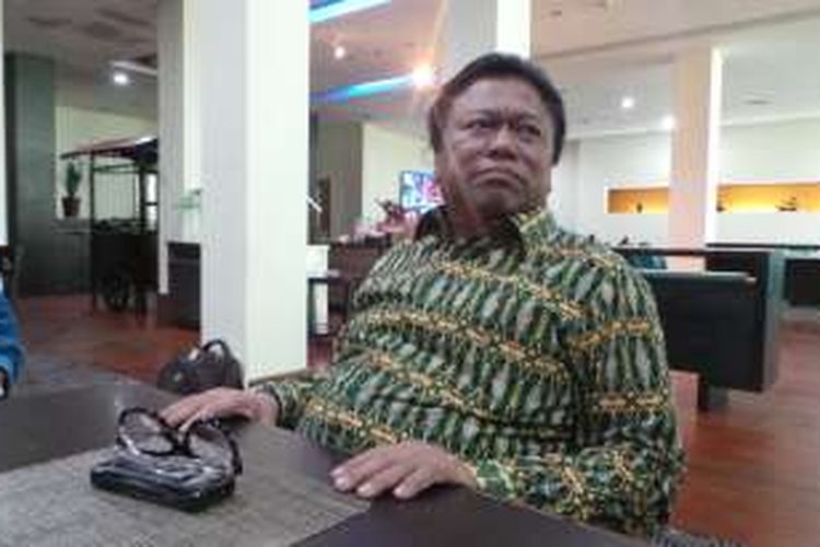 Wakil Ketua MPR Oesman Sapta Odang saat berada di Pontianak, Kalimantan Barat, Senin (4/4/2016).