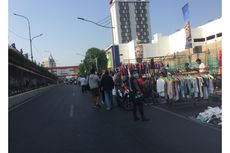 Banyak PKL yang Jualan di Jalan Raya Senen Bukan Korban Kebakaran