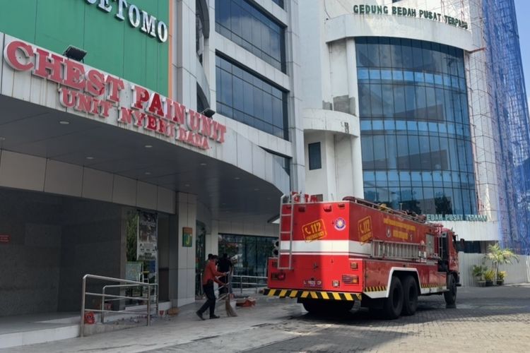 Polisi Selidiki Penyebab Kebakaran di RSUD dr Soetomo Surabaya