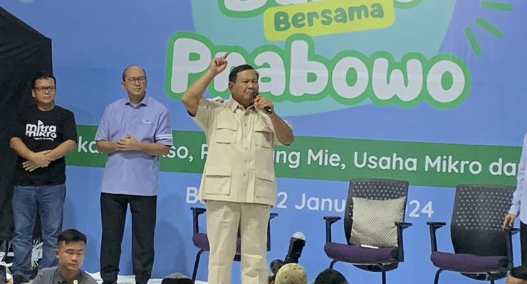 Prabowo: Ada yang Mau Adu Domba Saya Sama Prajurit
