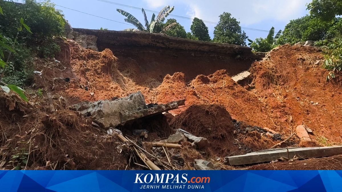 Khawatir Bencana Susulan, Warga Tangsel Masih Trauma Setelah Longsor Jalan Salak