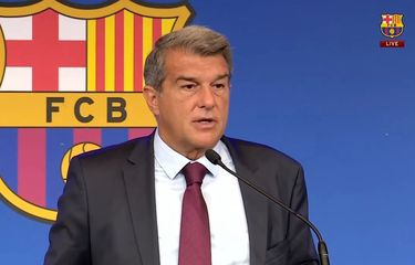 Presiden Barcelona, Joan Laporta.