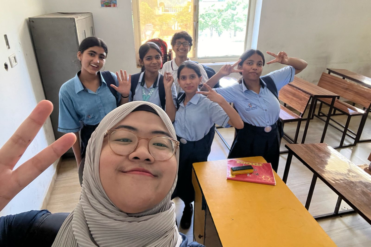 AIESEC in Unsri Perluas Edukasi Lintas Negara Bersama LCP 26.27 lewat Global Volunteer di India