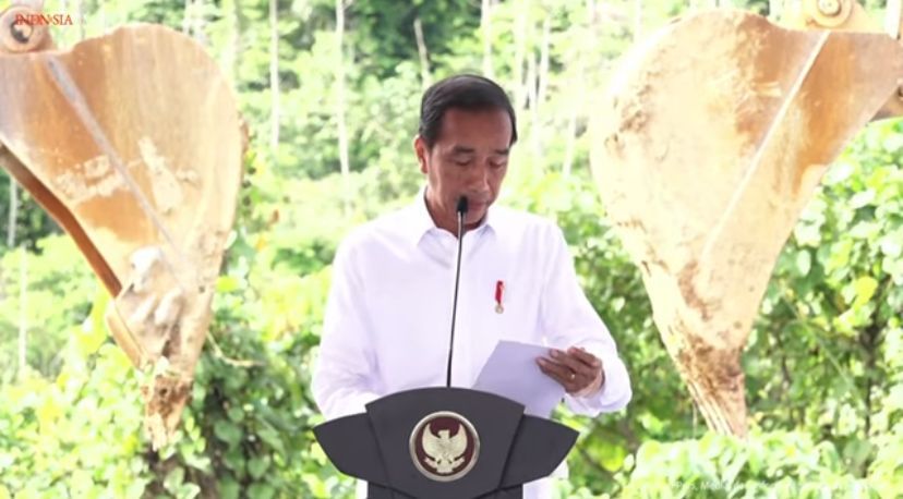 Jokowi Resmikan Pembangunan Kantor BTN di IKN