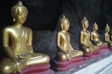 Menengok Buddha Berpakaian di Dasar Goa Khao Luang