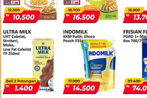 Promo JSM Alfamart 7-9 Agustus 2026, Ultra Milk Beli 2 Diskon Rp 1.400