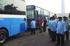 Pegawai Pemprov DKI Ramai-ramai Jajal Transjakarta Scania