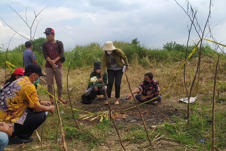 Lokasi pembunuhan pegawai Bapenda Kota Semarang Owan Boedi di Kawasan Pantai Marina Semarang. Selasa (20/9/2022)