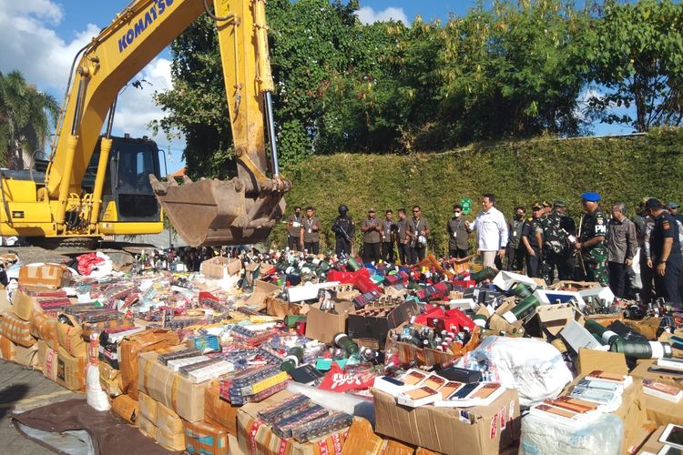 Bea Cukai Musnahkan Barang Ilegal Senilai Rp 11,2 M di Bali, Didominasi Rokok Tanpa Cukai