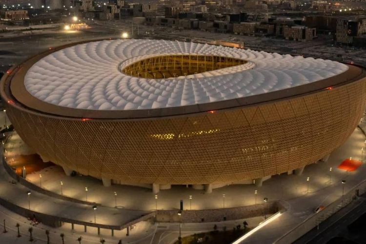 Stadion Lusail, lokasi Final Piala Dunia 2022.