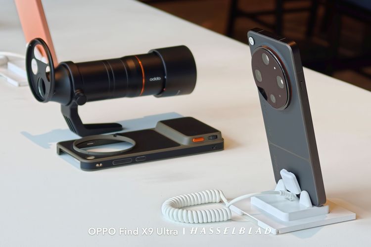 Oppo Find X9 Ultra dengan Hasselblad Earth Explorer Kit.