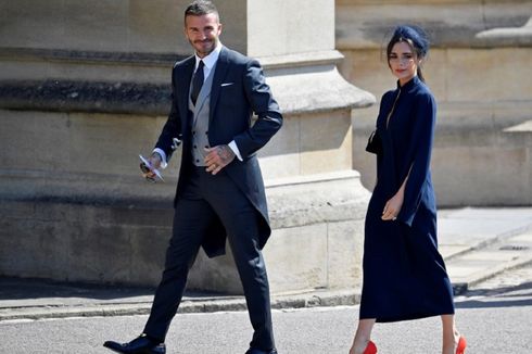 Hadiri Royal Wedding Pangeran Harry, Beckham Pun Curi Perhatian