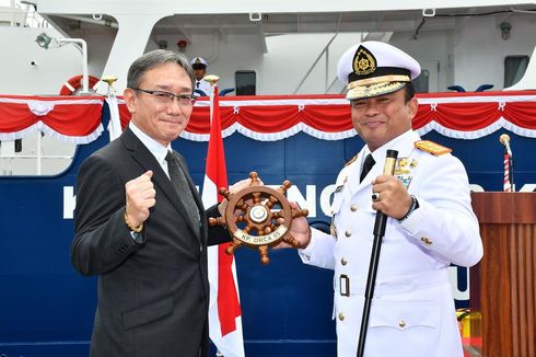 Bantuan Jepang, Kapal Pengawas Orca 5 Tiba di Perairan Indonesia