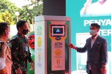 Menteri Pertanian Luncurkan ATM Beras untuk Warga Miskin