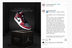 Mau Punya Air Jordan 1 Mid Chicago Black Toe? Ikut Undian Ini Dulu