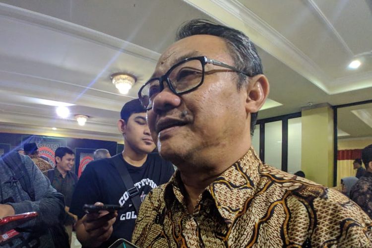 Sekretaris Umum PP Muhammadiyah Abdul Mu'ti di Kantor PP Muhammadiyah, Jakarta, Senin (10/2/2020)