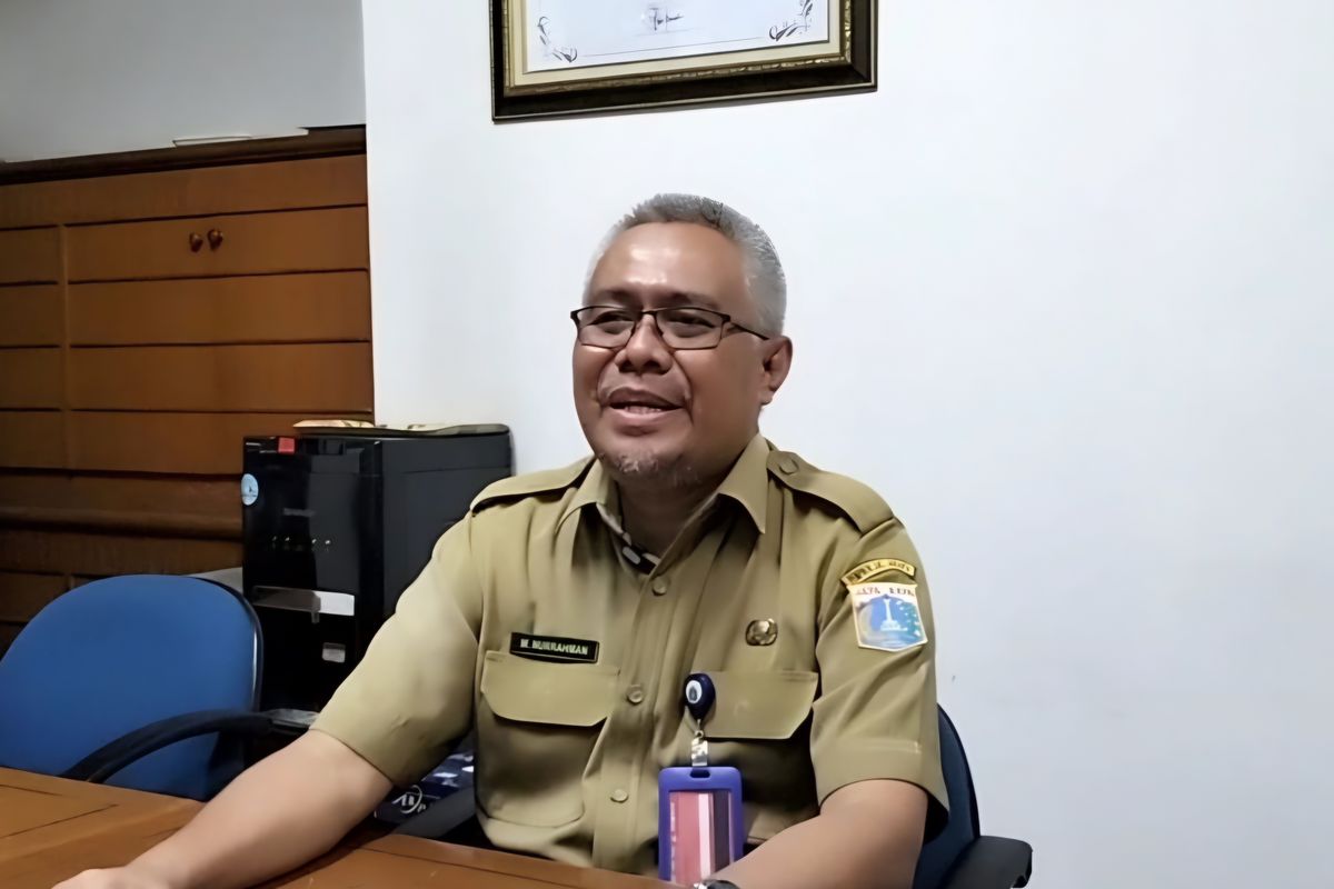 Kepala Suku Dinas Kependudukan dan Catatan Sipil (Dukcapil) Jakarta Selatan Muhammad Nurrahman saat ditemui di kantornya, Kamis (25/4/2024).